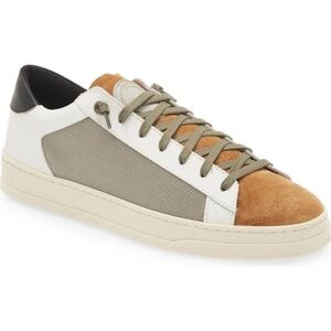 $315 - P448 Jack Leather, Suede, Mesh Logo Sneaker in Peaky Men's 9 (42)